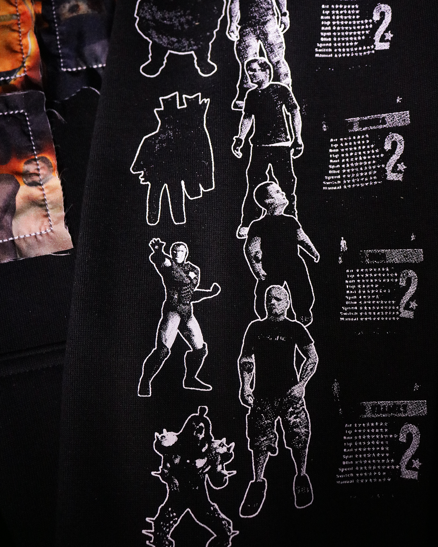 World Destruction Tour Patchwork Hoodie (Ready to Ship)