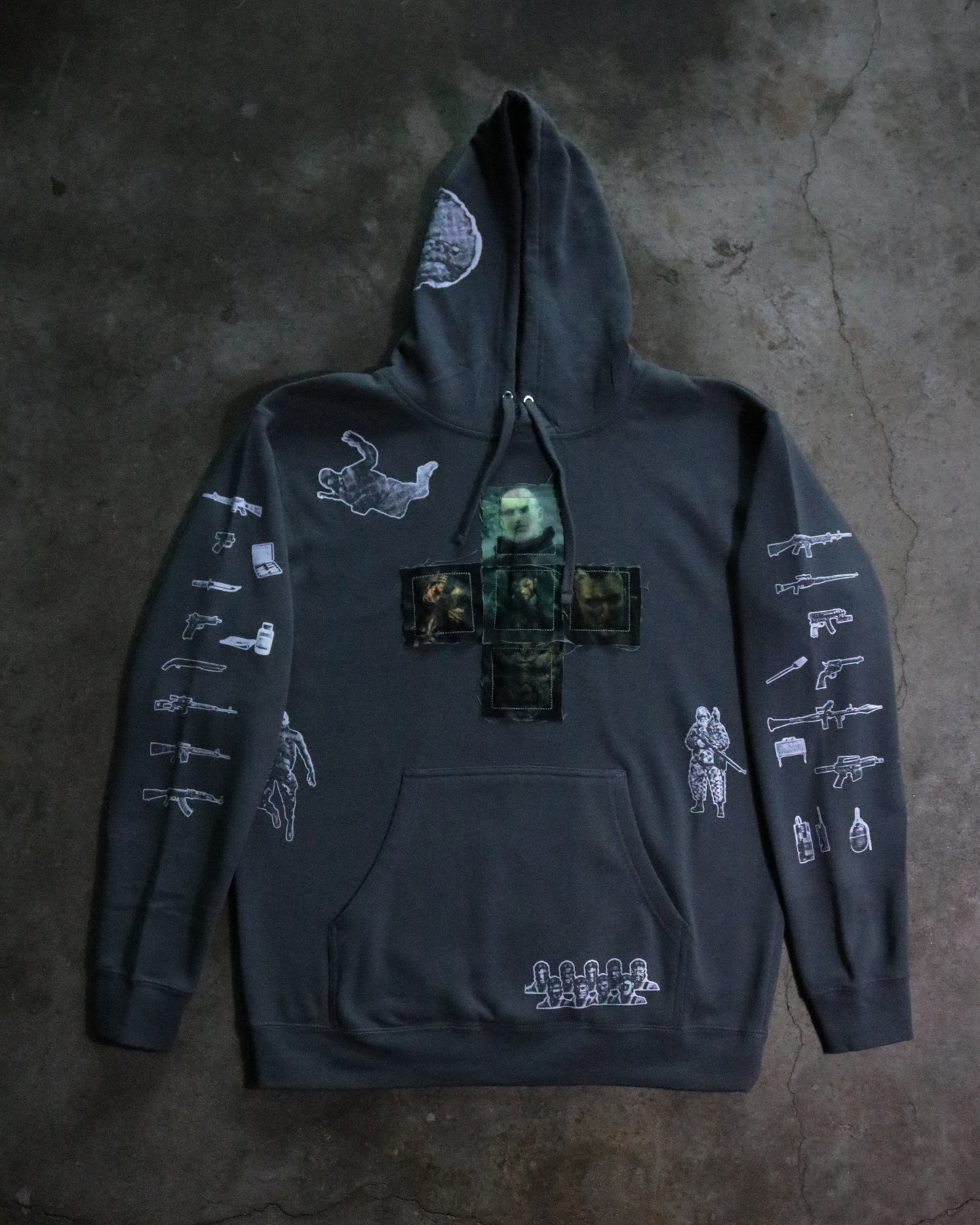 Operation Snake Eater Patchwork Hoodie (Ready to Ship)