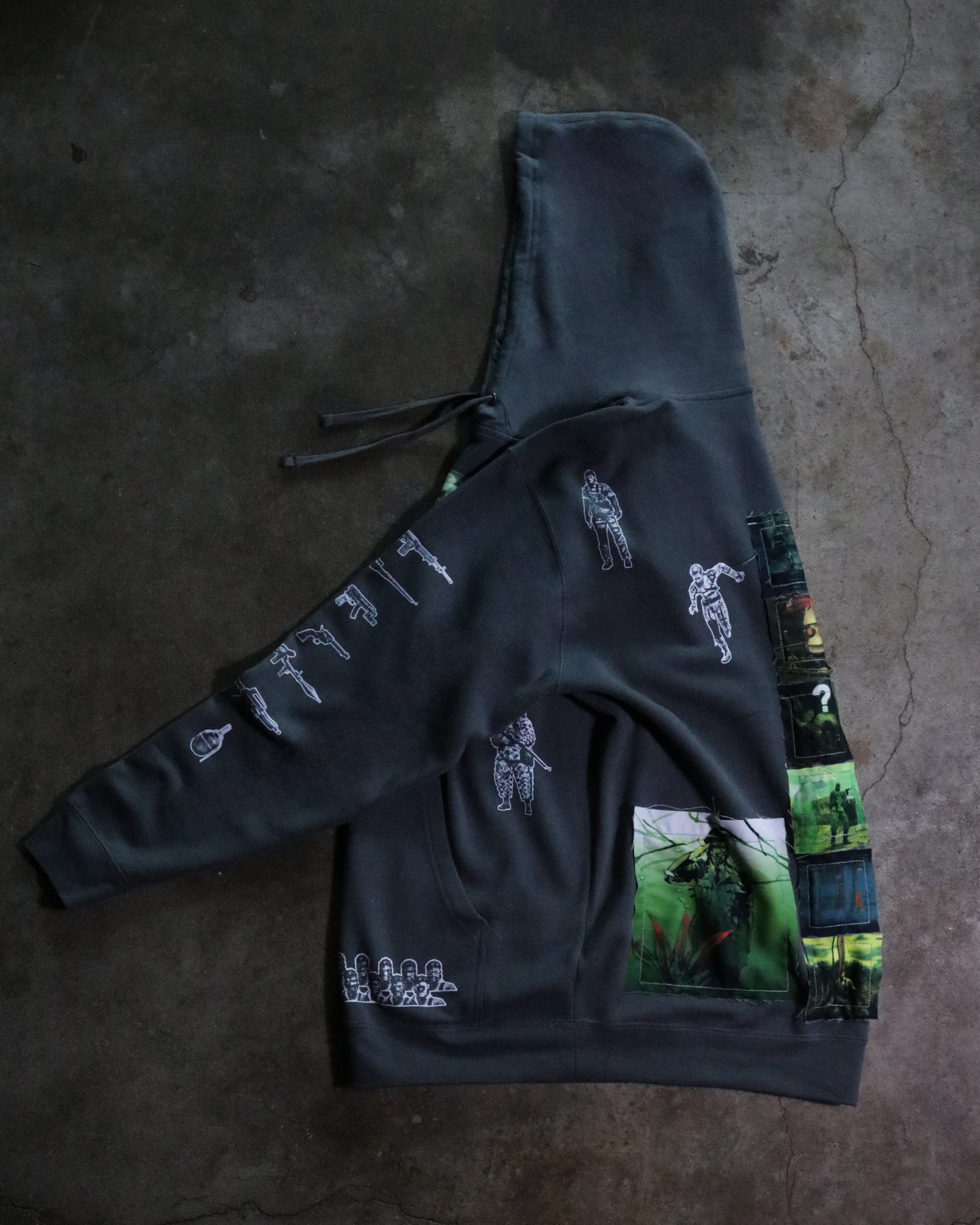 Operation Snake Eater Patchwork Hoodie (Ready to Ship)