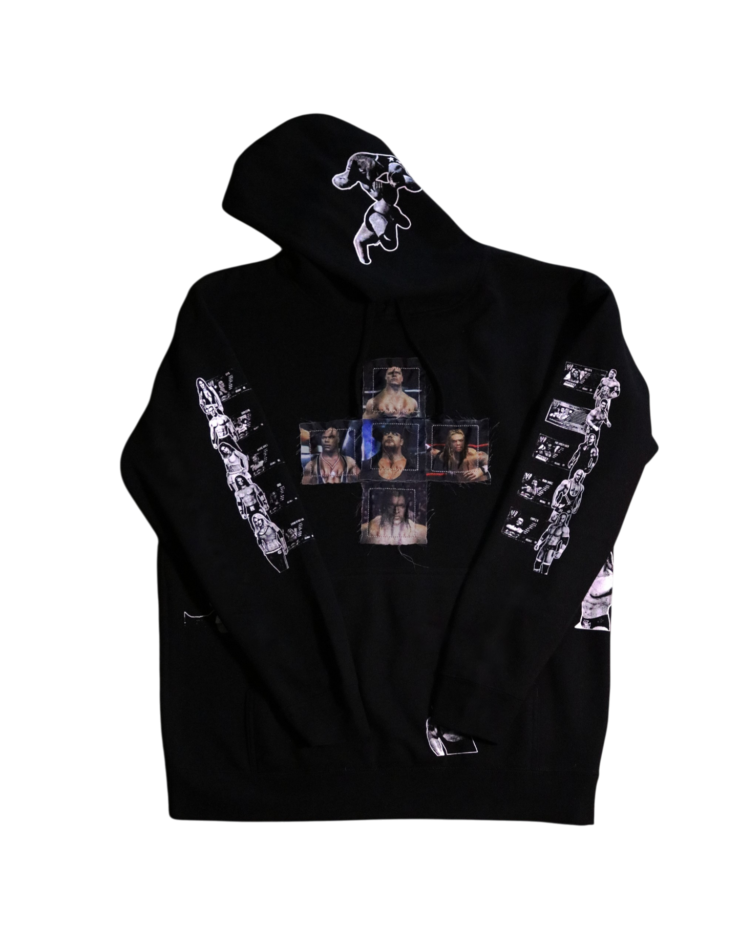 This Game Made Me Cry Patchwork Hoodie (Ready to Ship)