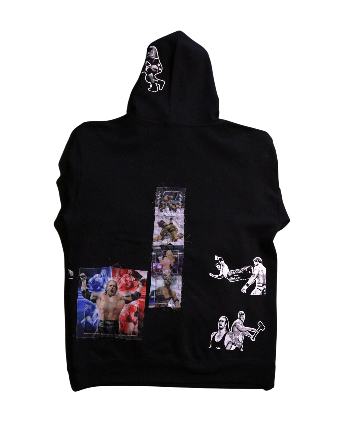 This Game Made Me Cry Patchwork Hoodie (Ready to Ship)