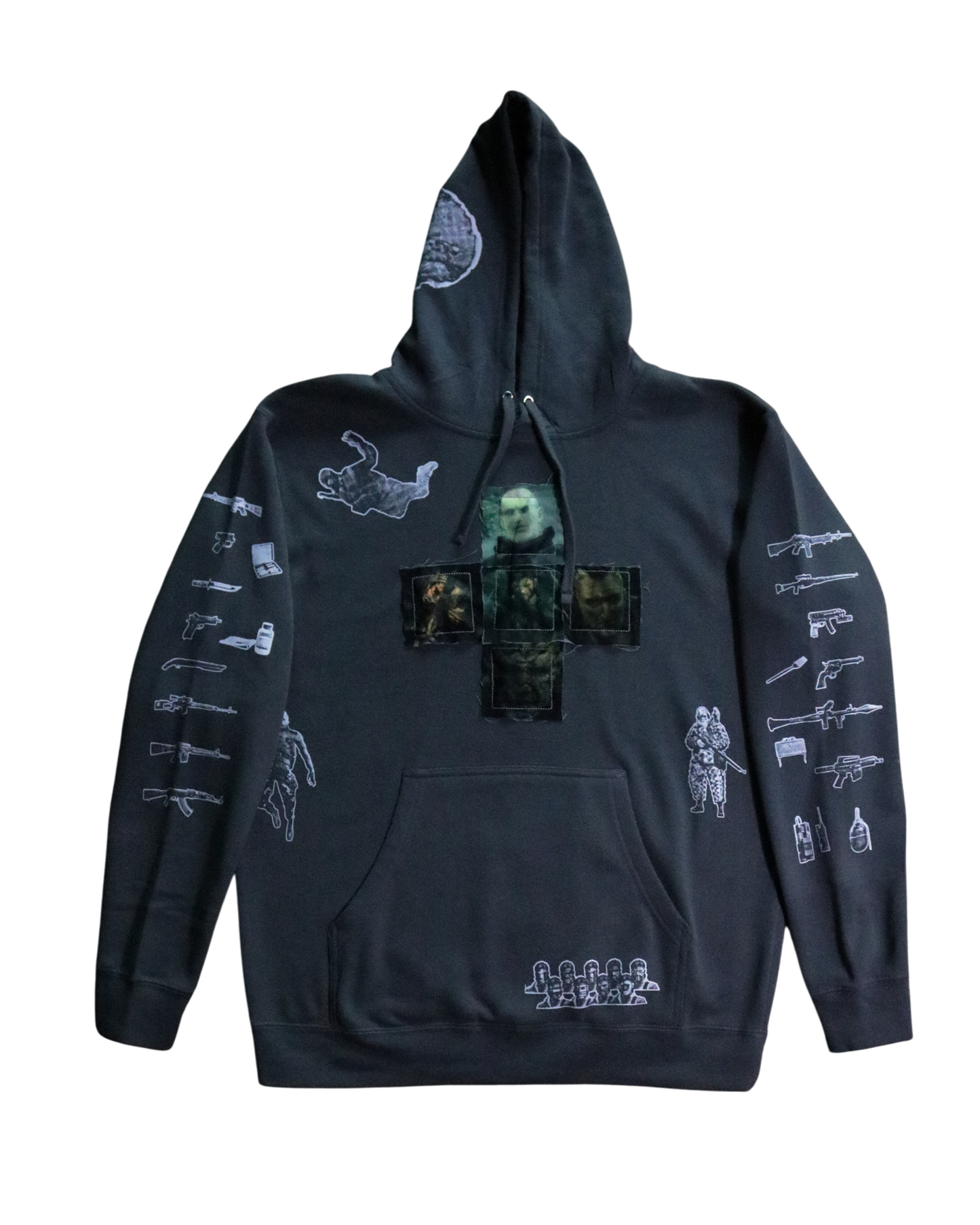 Operation Snake Eater Patchwork Hoodie (Ready to Ship)