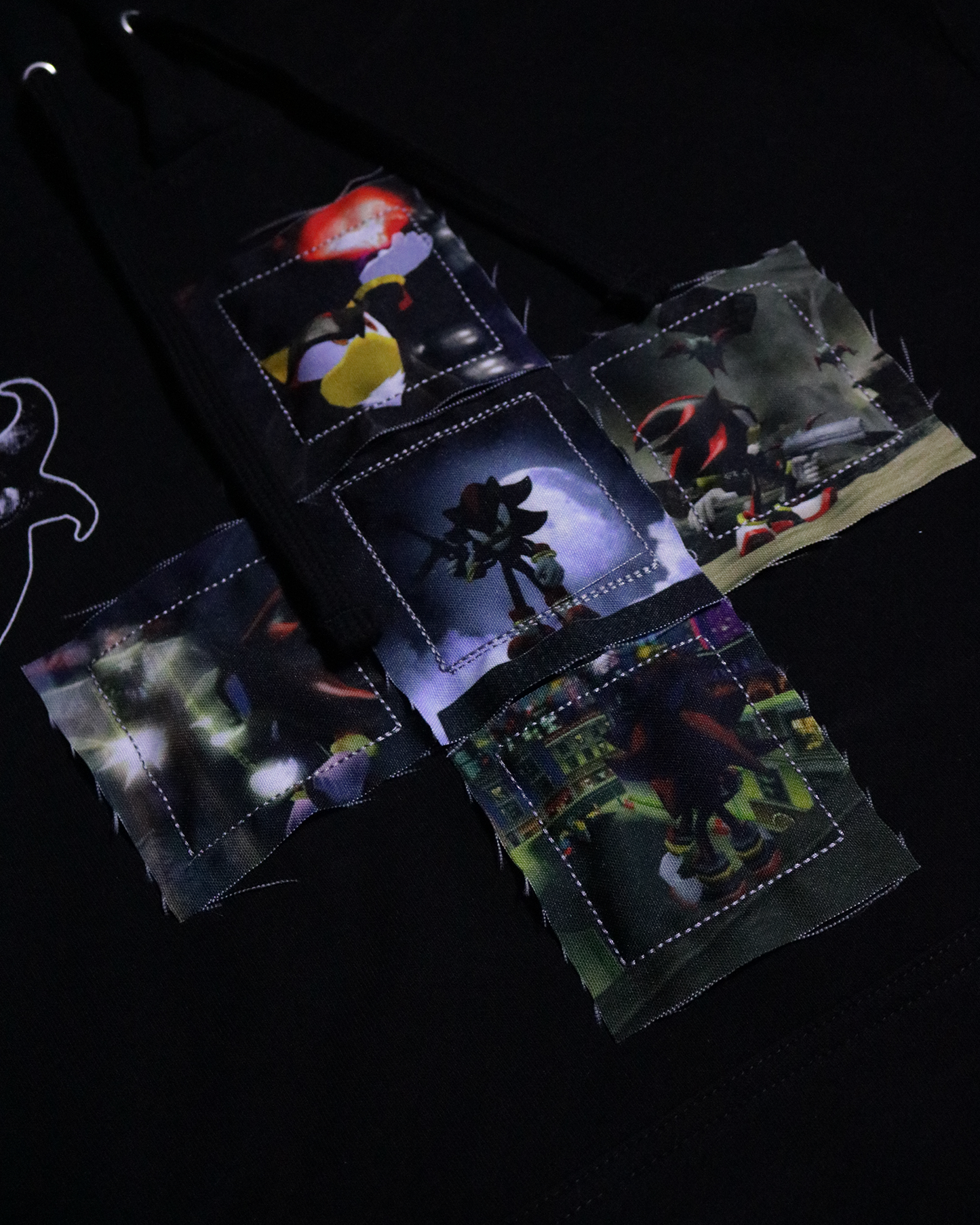 Chaos Control Patchwork Hoodie (Ready to Ship)