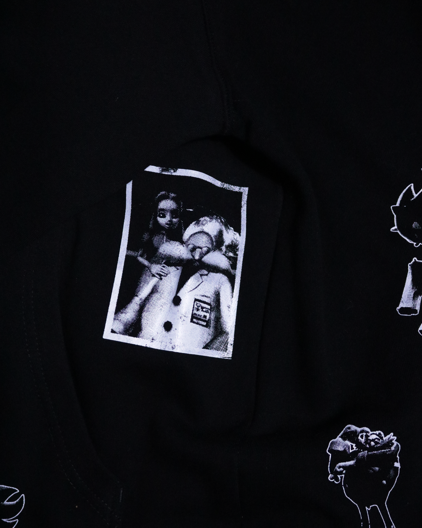 Chaos Control Patchwork Hoodie (Ready to Ship)