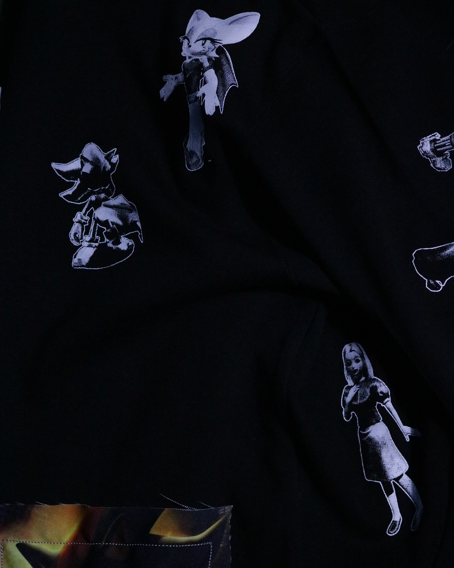 Chaos Control Patchwork Hoodie (Ready to Ship)