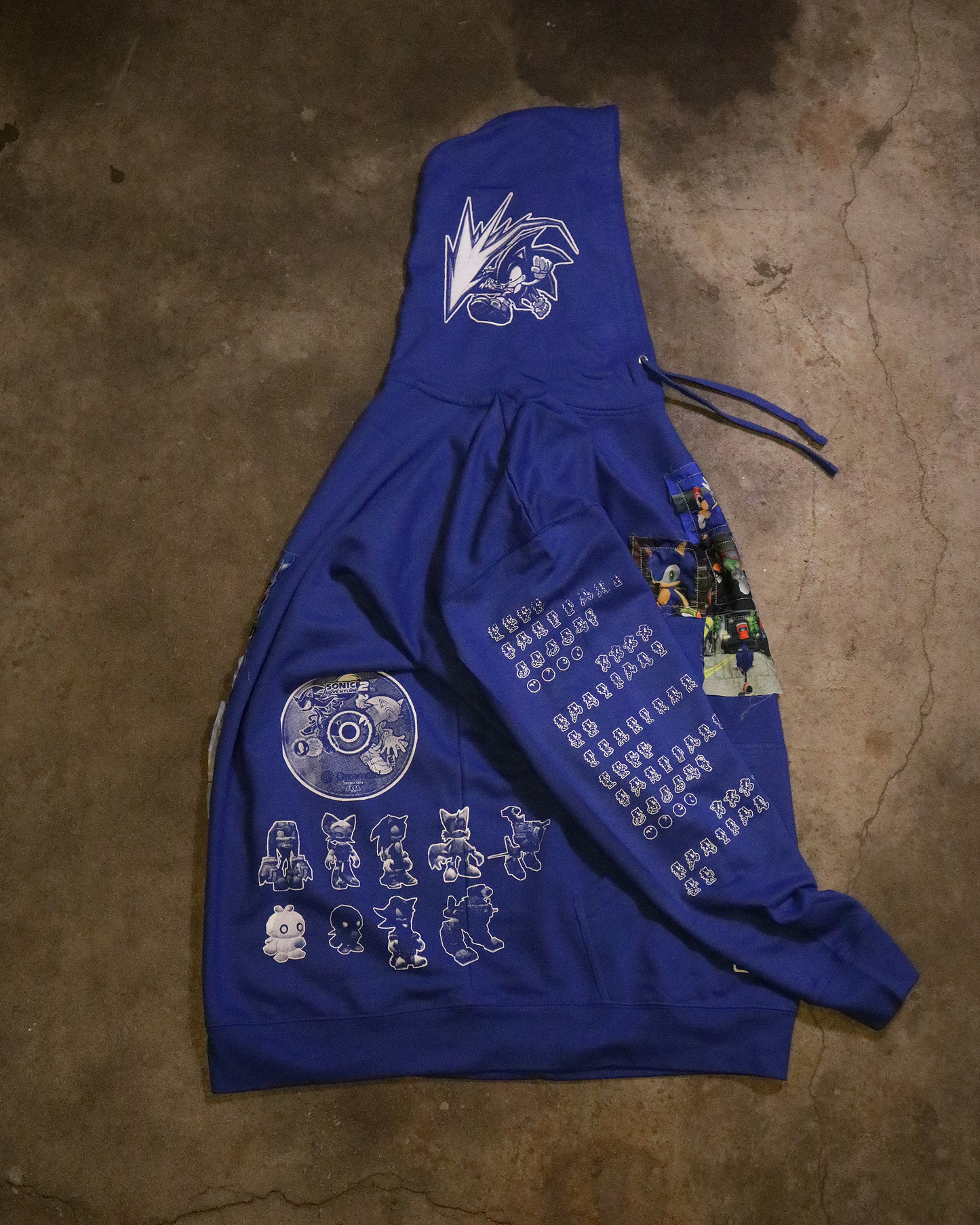 Chaos Rivalry Patchwork Hoodie (Ready to Ship)