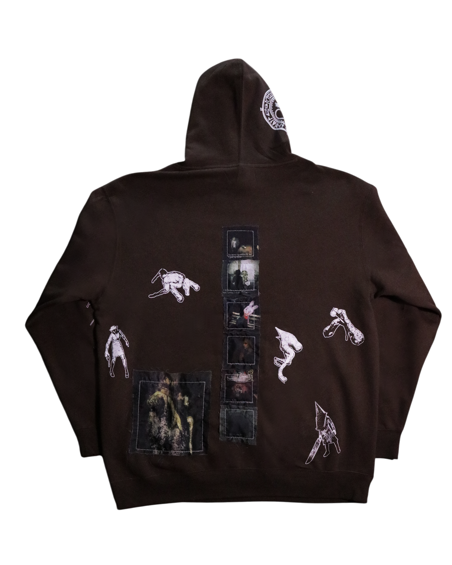 Heather's Descent Patchwork Hoodie (Ready to Ship)