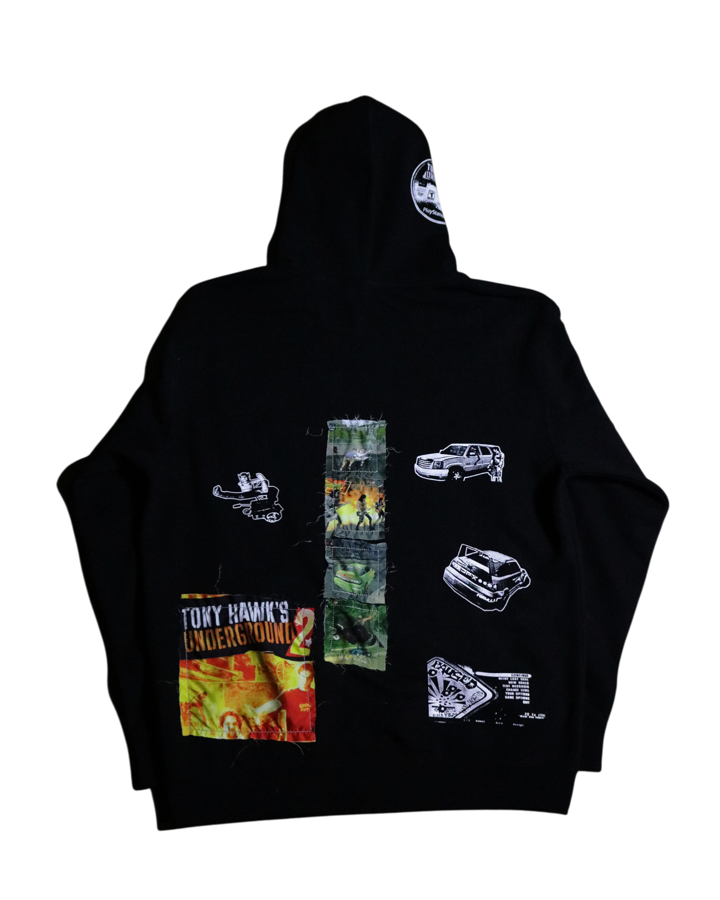 World Destruction Tour Patchwork Hoodie (Ready to Ship)