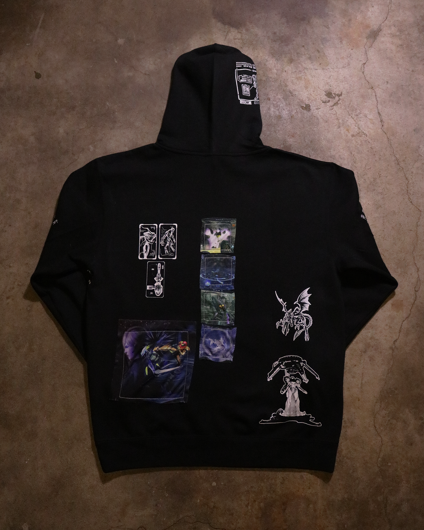Chozo Legacy Patchwork Hoodie (Ready to Ship)