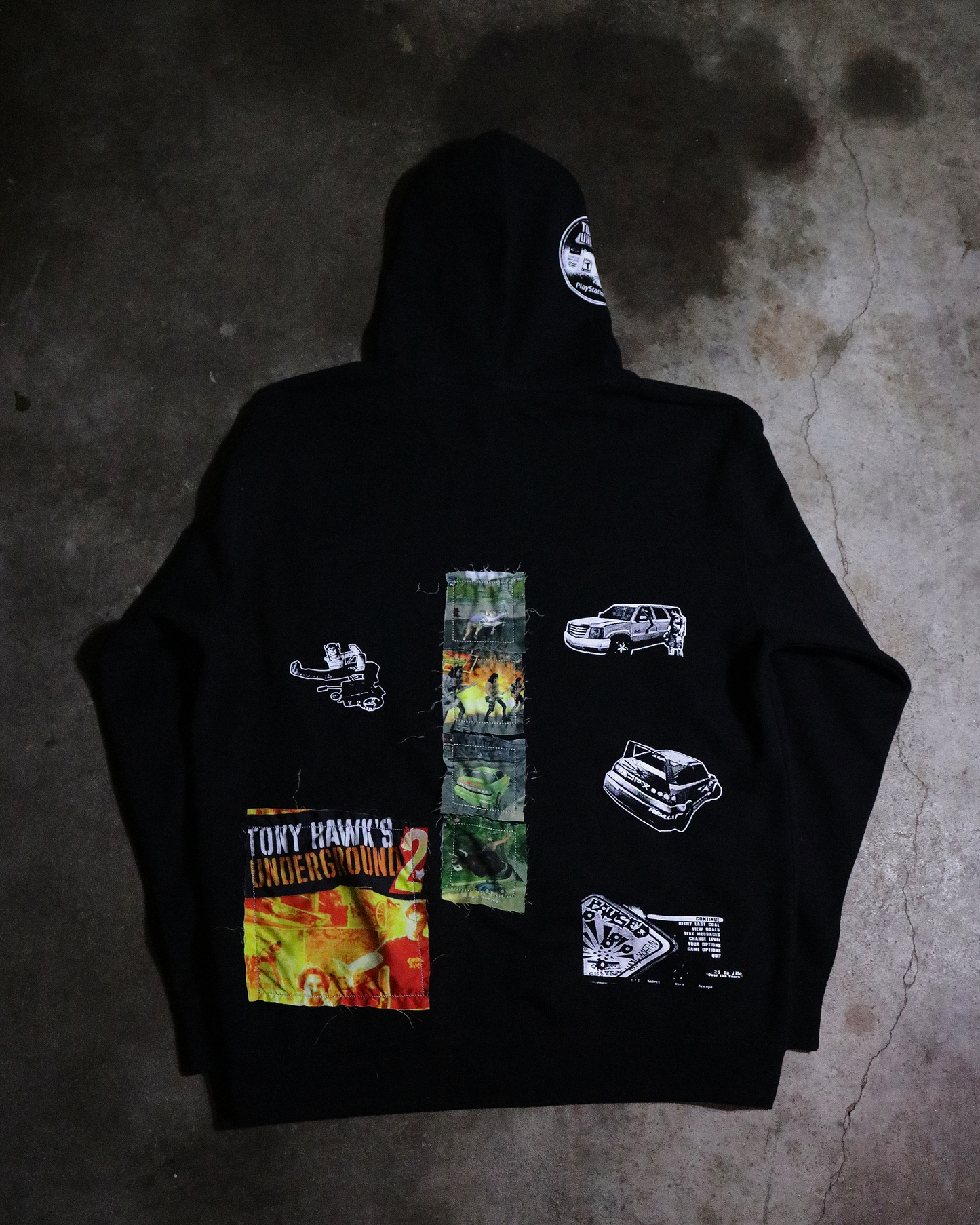 World Destruction Tour Patchwork Hoodie (Ready to Ship)