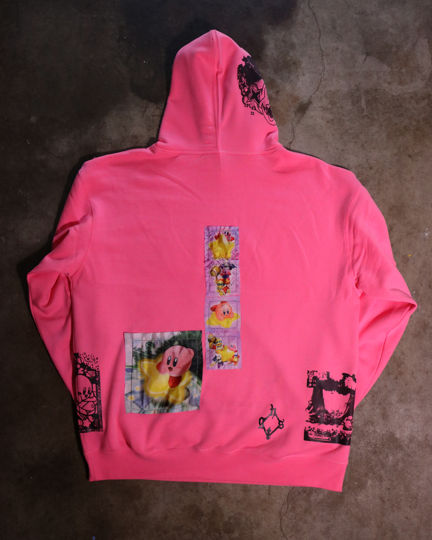 Return to Dream Land Patchwork Hoodie (Ready to Ship)
