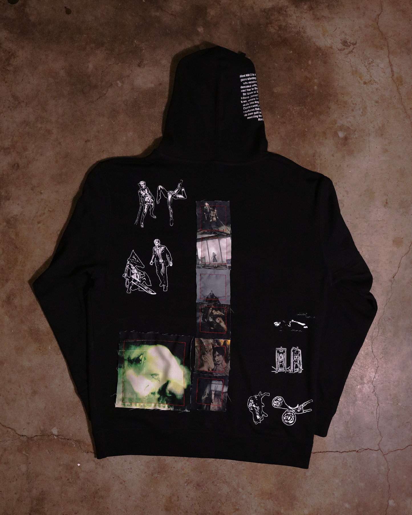 Restless Dreams Patchwork Hoodie (Ready to Ship)