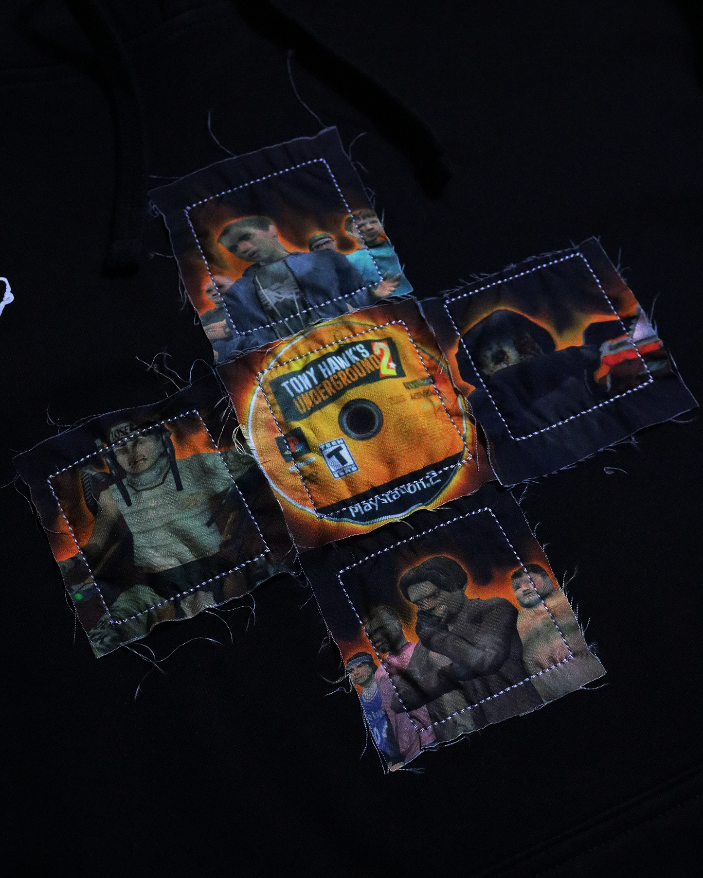 World Destruction Tour Patchwork Hoodie (Ready to Ship)