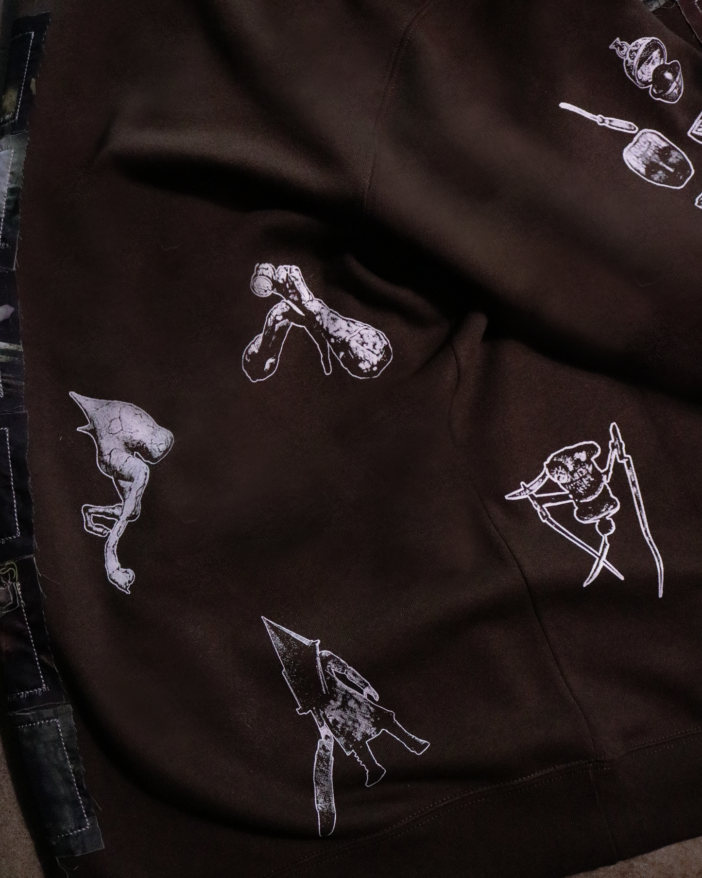 Heather's Descent Patchwork Hoodie (Ready to Ship)
