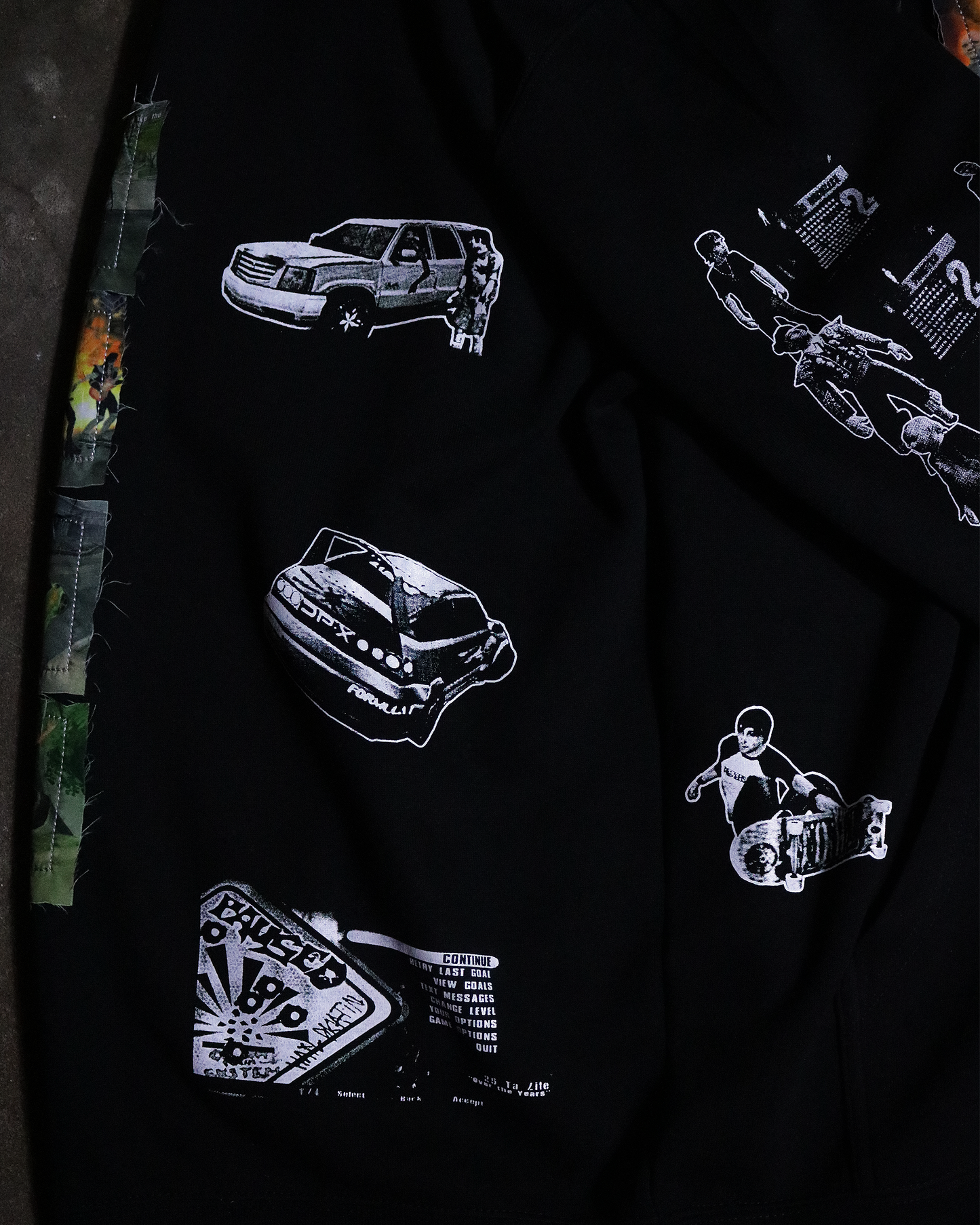 World Destruction Tour Patchwork Hoodie (Ready to Ship)