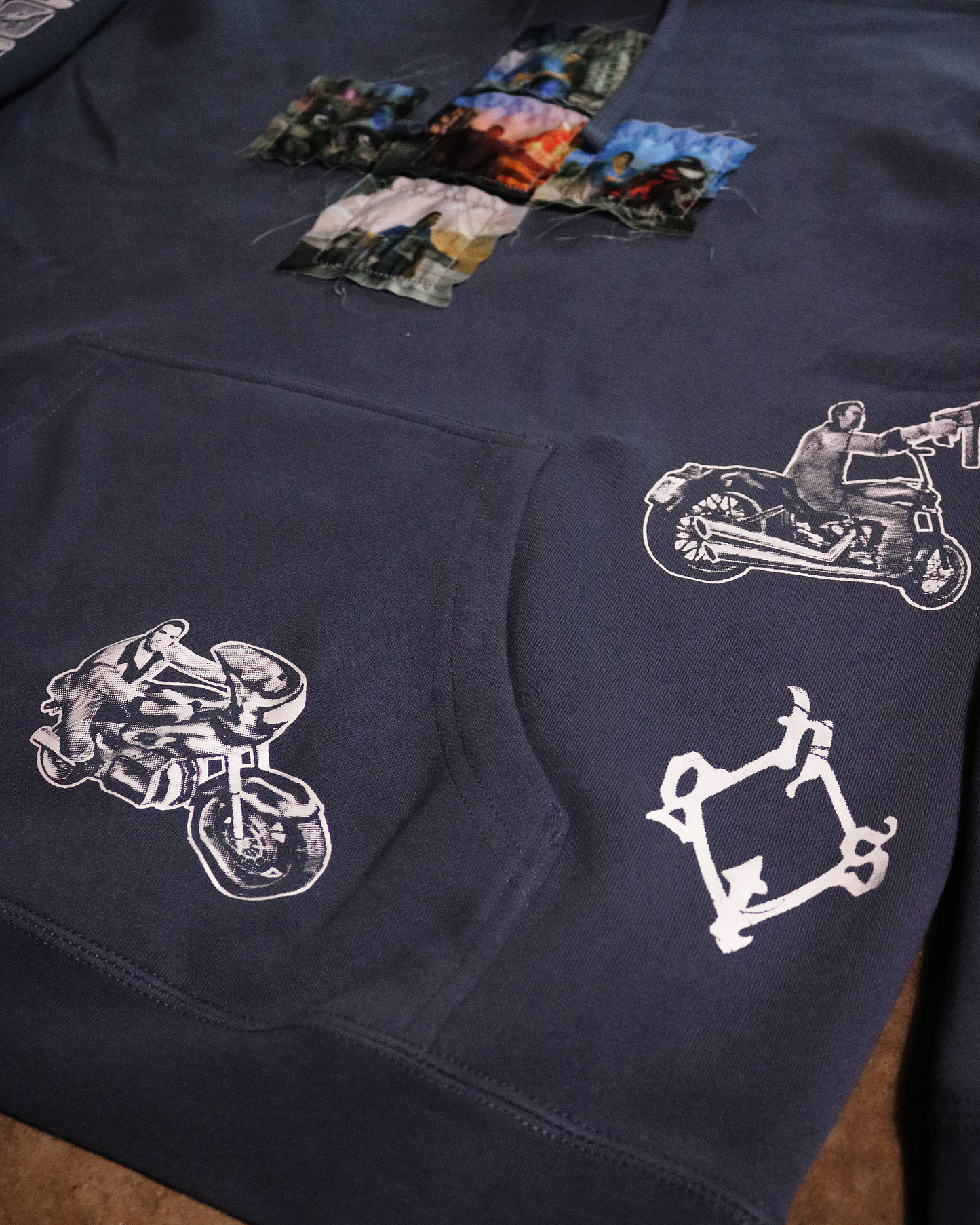 Tommy's Paradise Patchwork Hoodie (Ready to Ship)