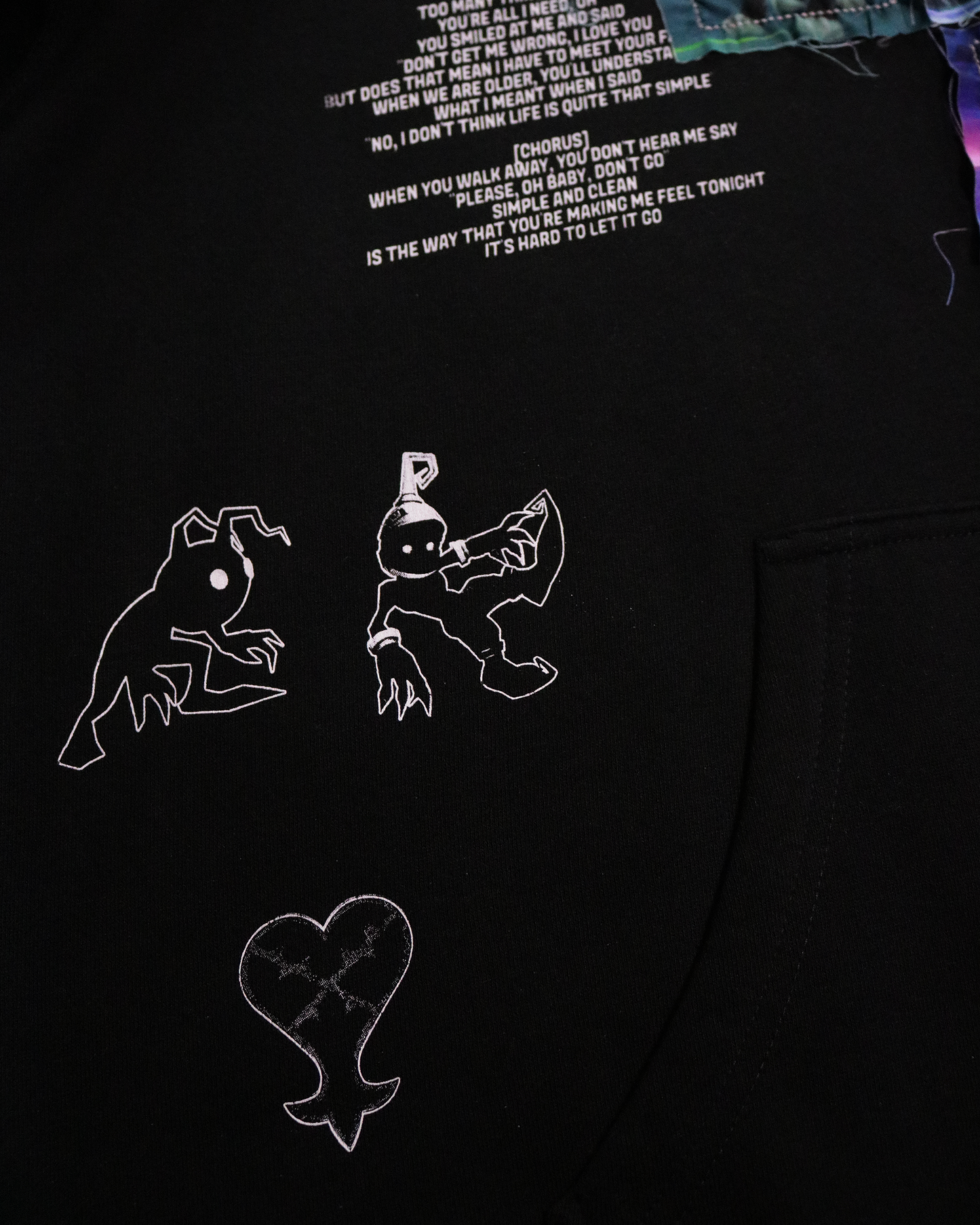 Station of Awakening Patchwork Hoodie (Ready to Ship)