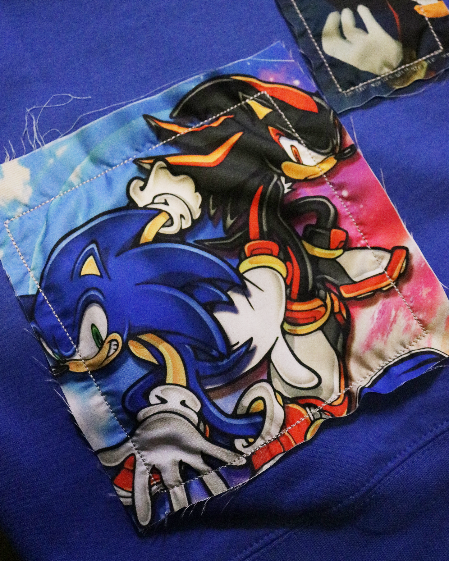 Chaos Rivalry Patchwork Hoodie (Ready to Ship)