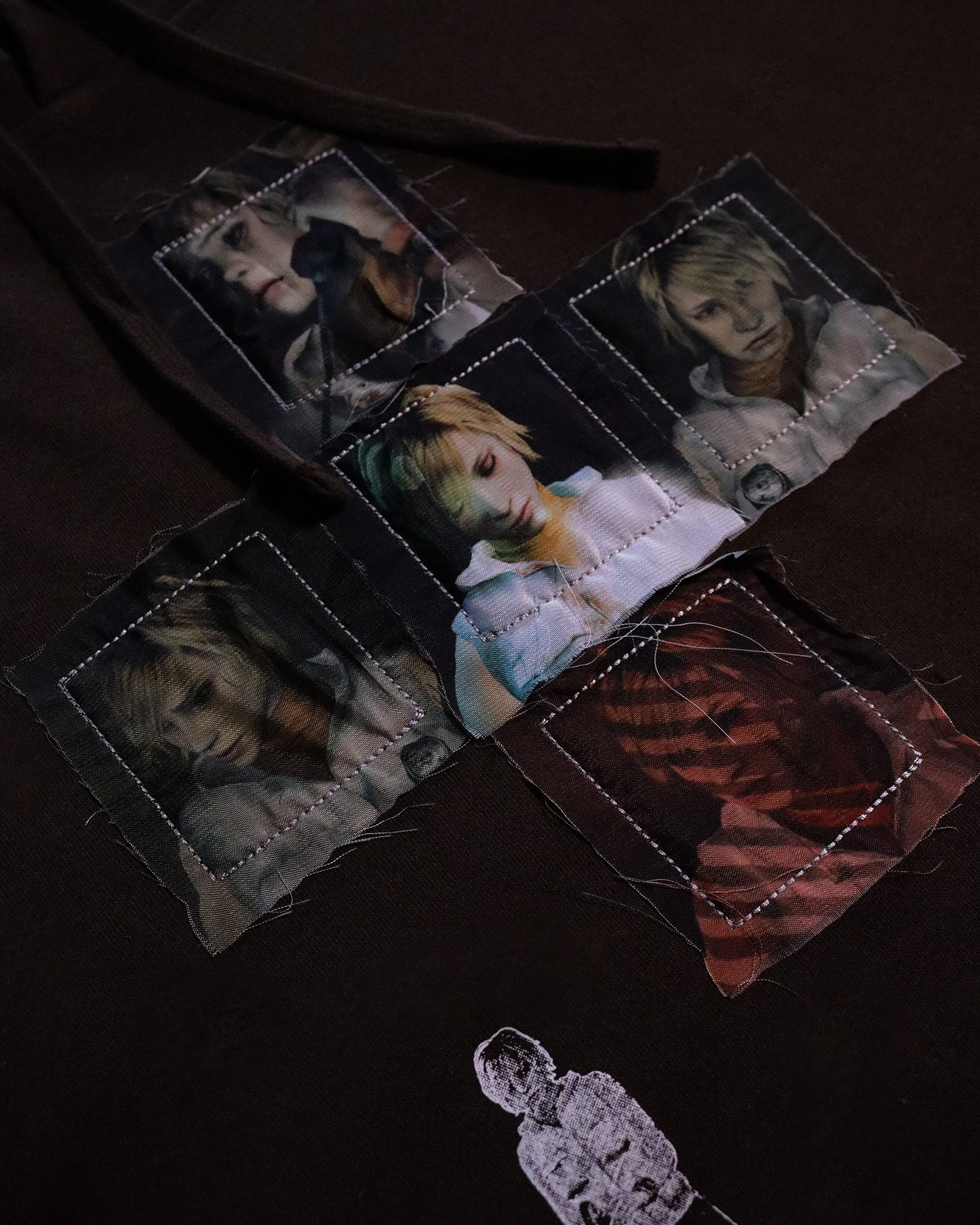 Heather's Descent Patchwork Hoodie (Ready to Ship)