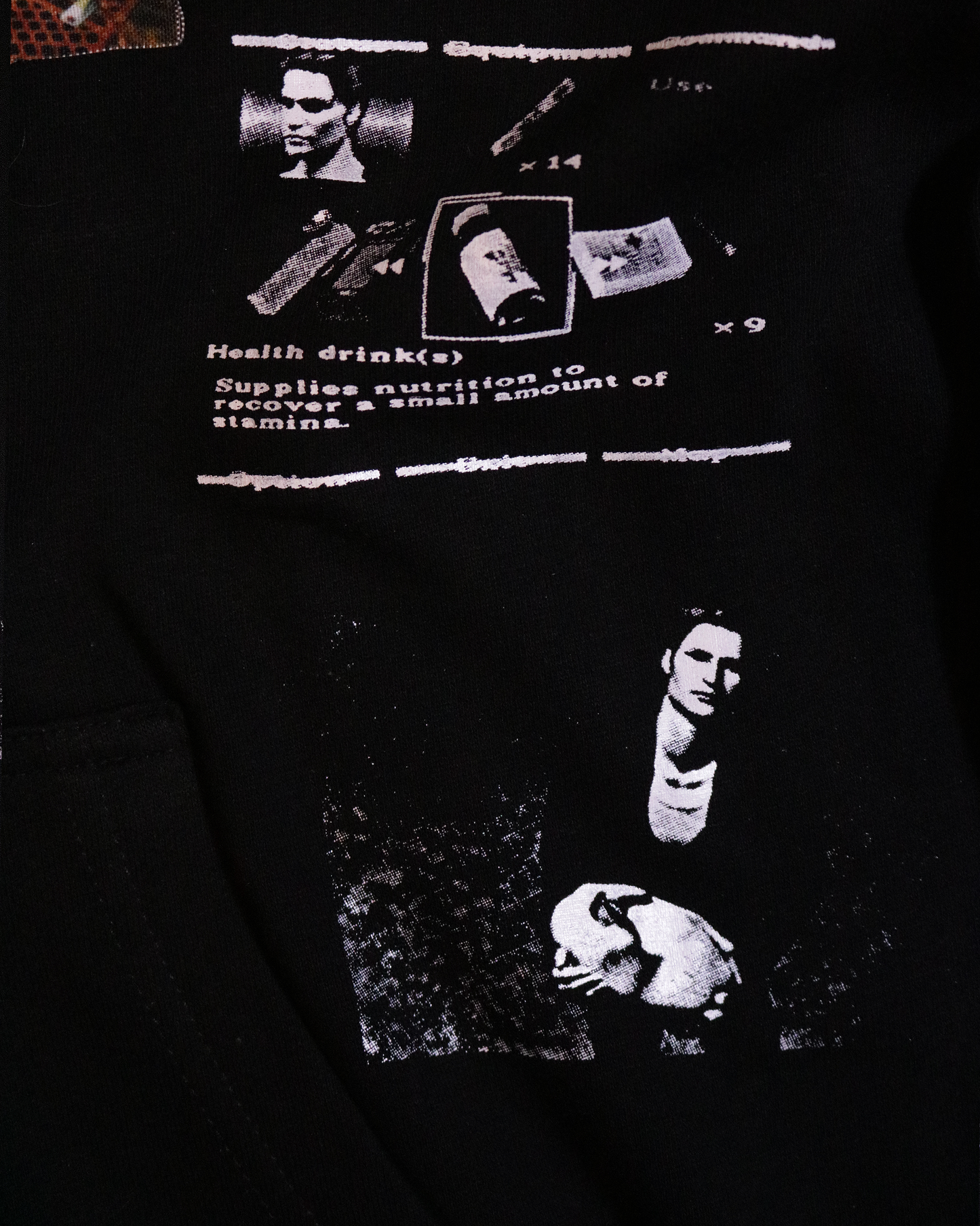 Silent Birth Patchwork Hoodie (Ready to Ship)