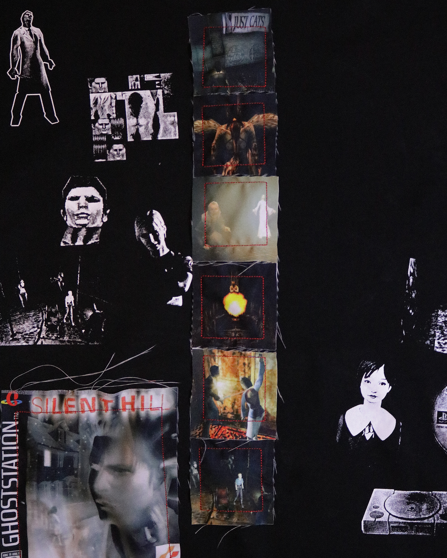 Silent Birth Patchwork Hoodie (Ready to Ship)