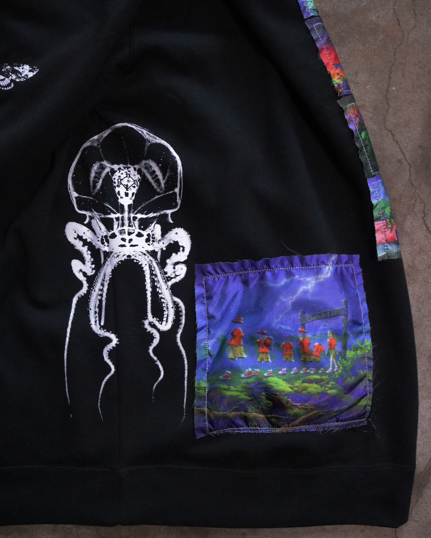 G.Bumps Patchwork Hoodie (Ready to Ship)