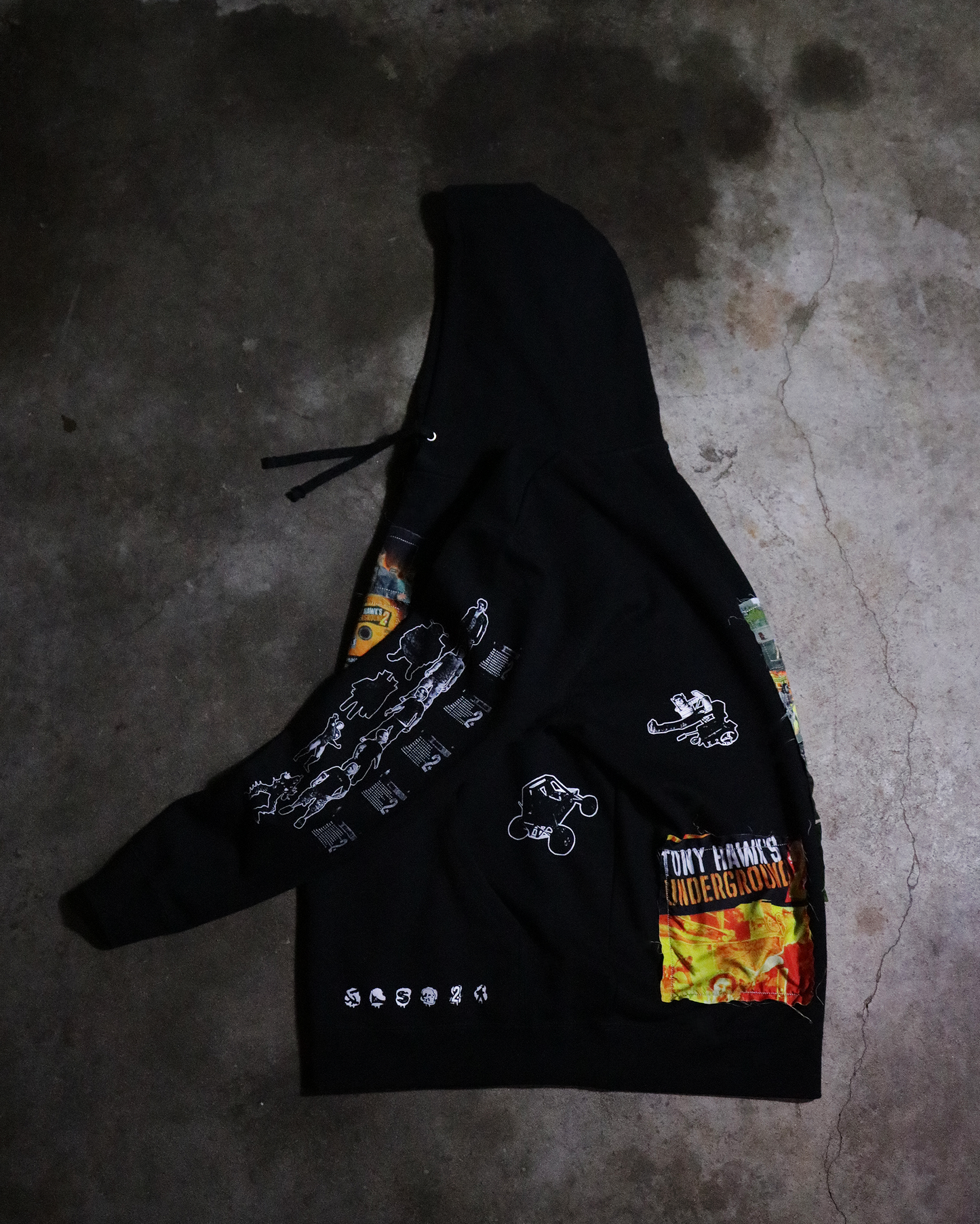 World Destruction Tour Patchwork Hoodie (Ready to Ship)