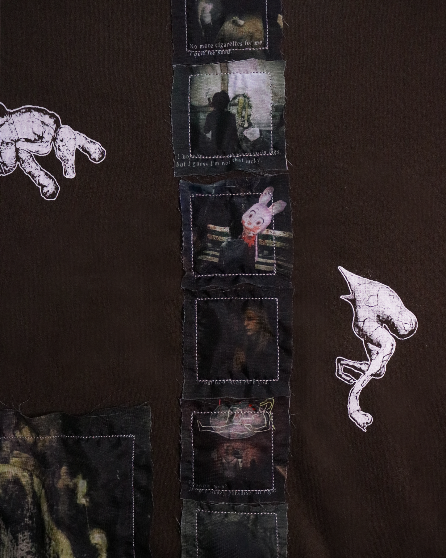 Heather's Descent Patchwork Hoodie (Ready to Ship)