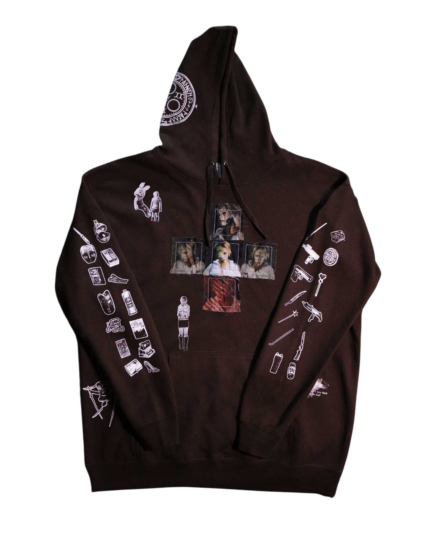 Heather's Descent Patchwork Hoodie (Ready to Ship)