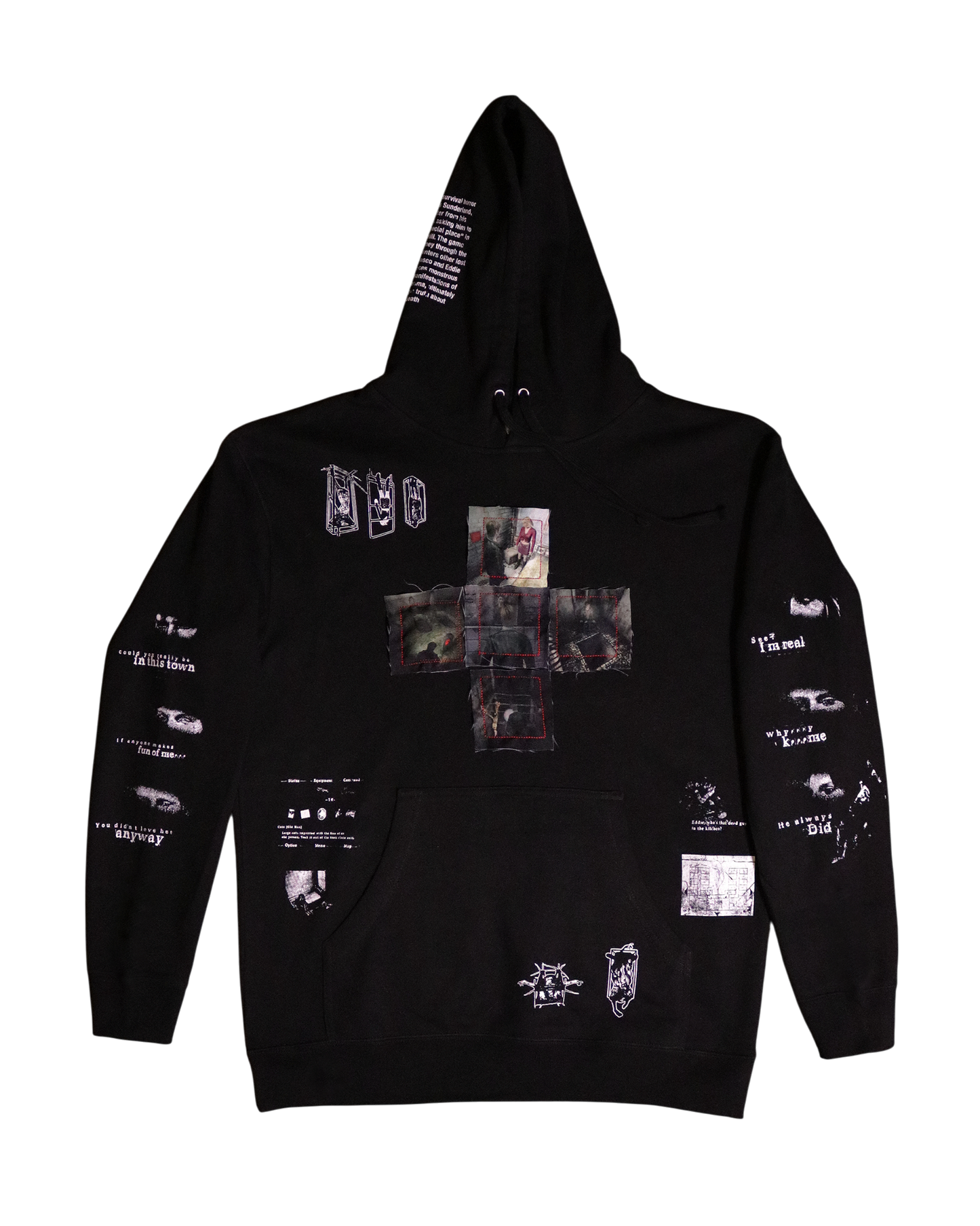 Restless Dreams Patchwork Hoodie (Ready to Ship)