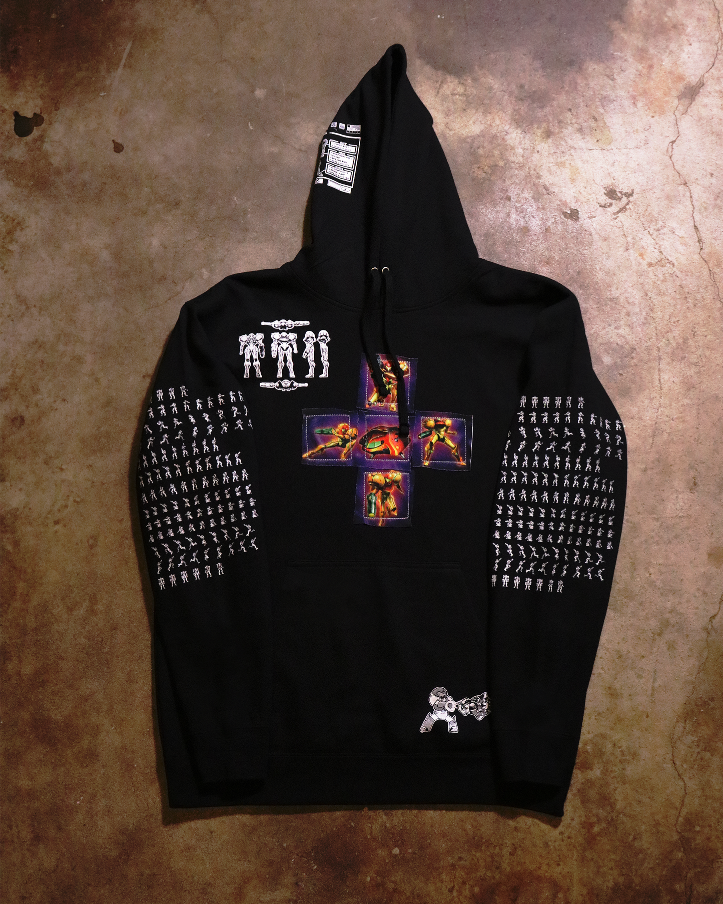Chozo Legacy Patchwork Hoodie (Ready to Ship)