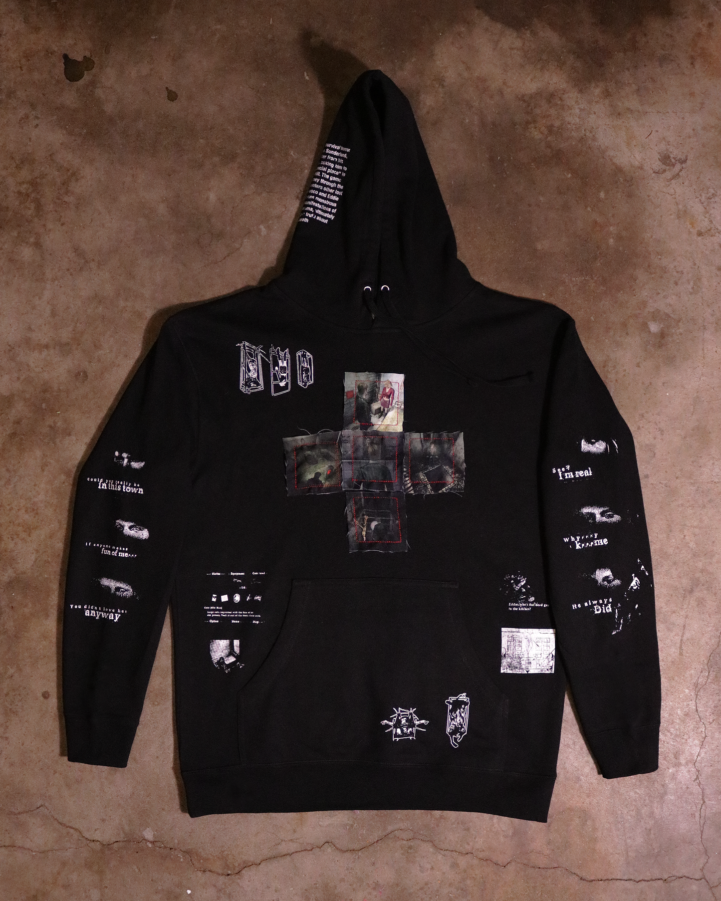 Restless Dreams Patchwork Hoodie (Ready to Ship)