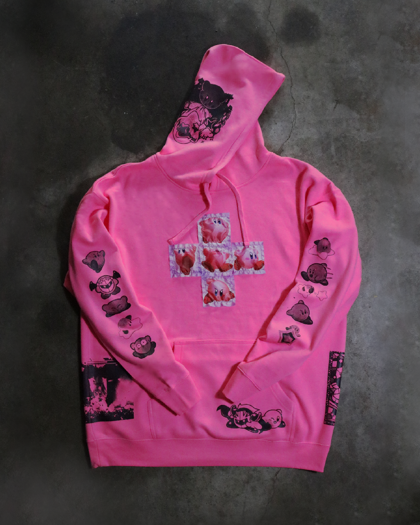 Return to Dream Land Patchwork Hoodie (Ready to Ship)