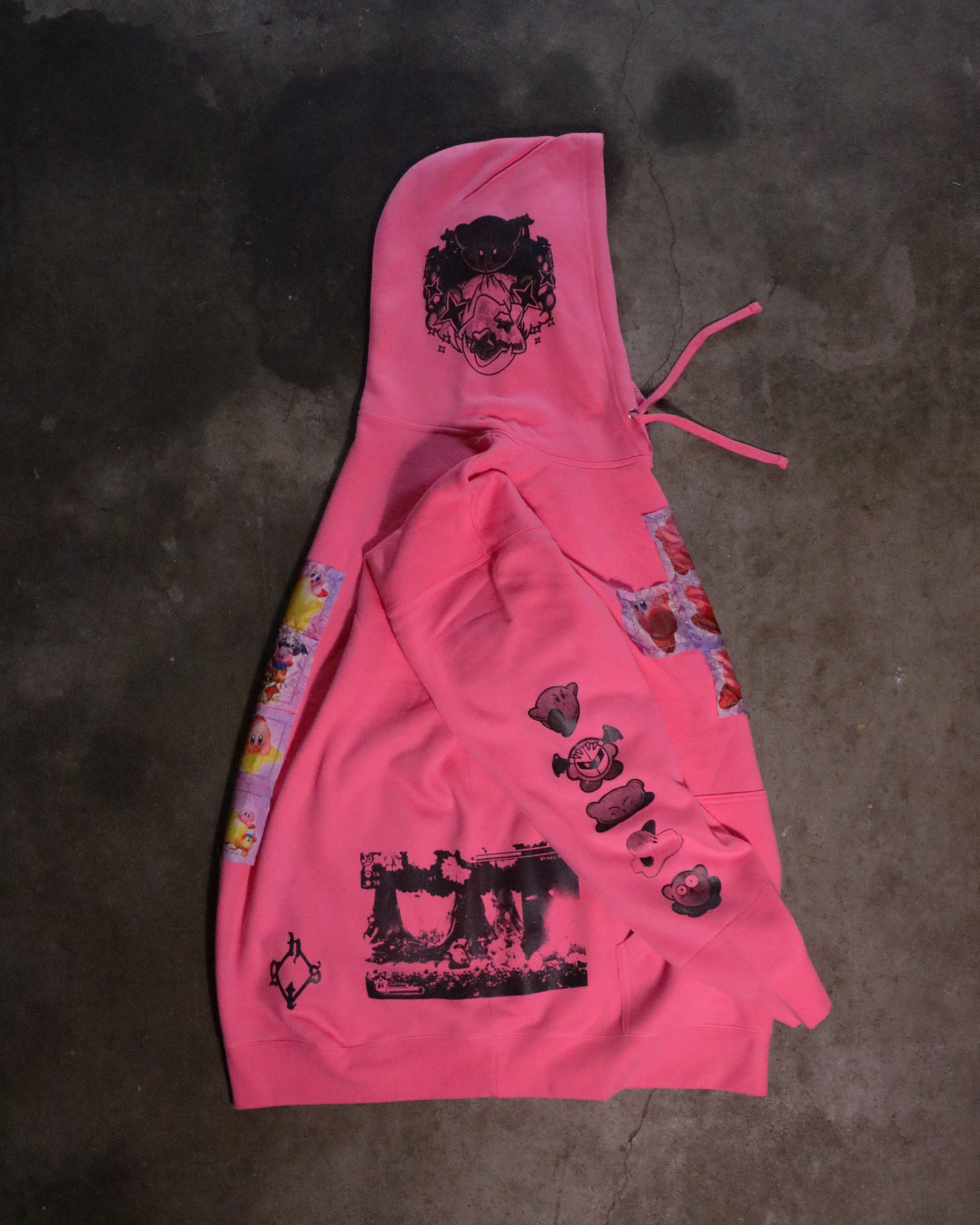Return to Dream Land Patchwork Hoodie (Ready to Ship)