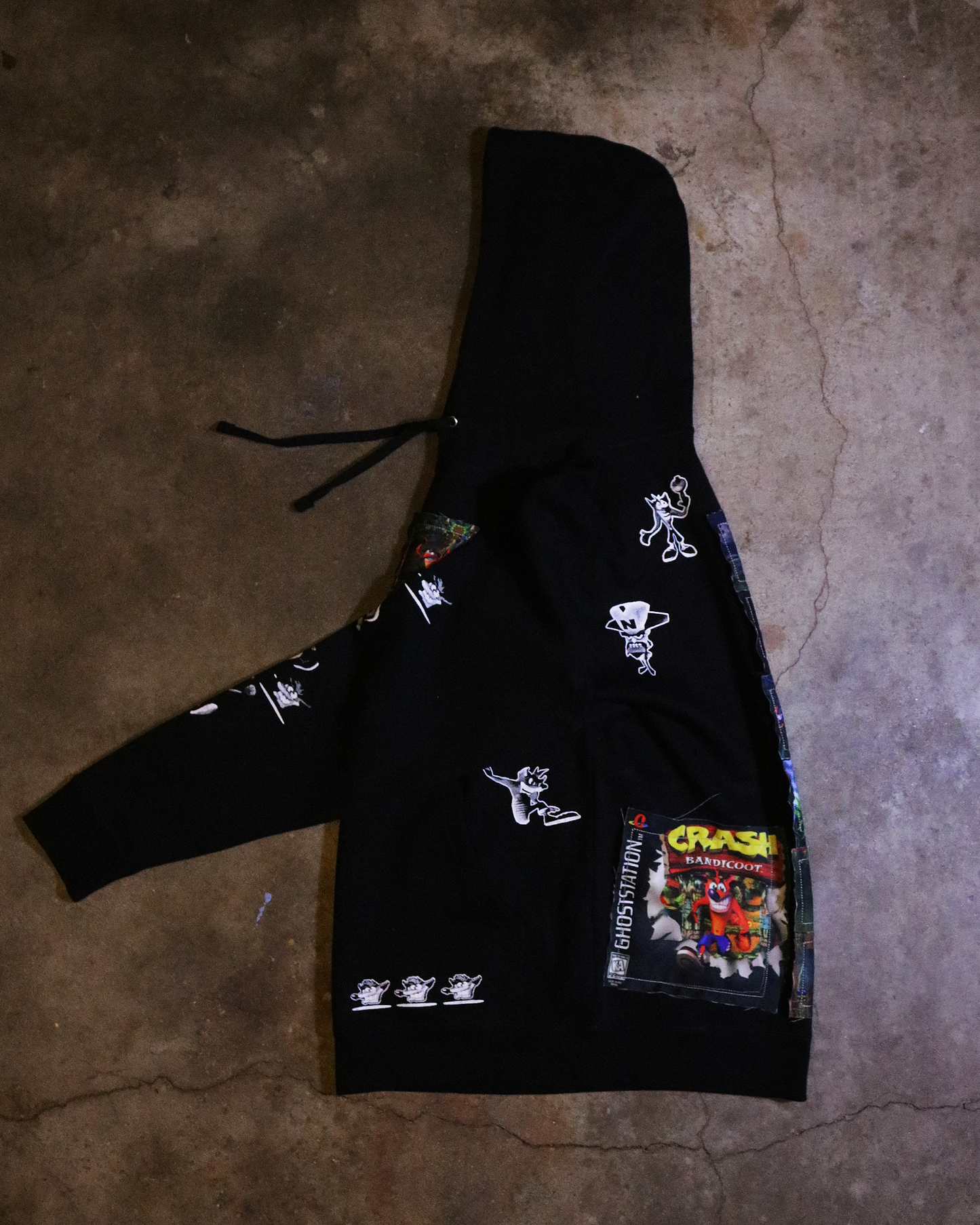 N. Sanity Patchwork Hoodie (Ready to Ship)