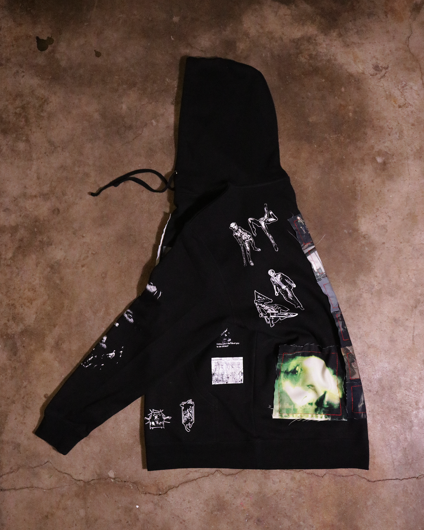 Restless Dreams Patchwork Hoodie (Ready to Ship)