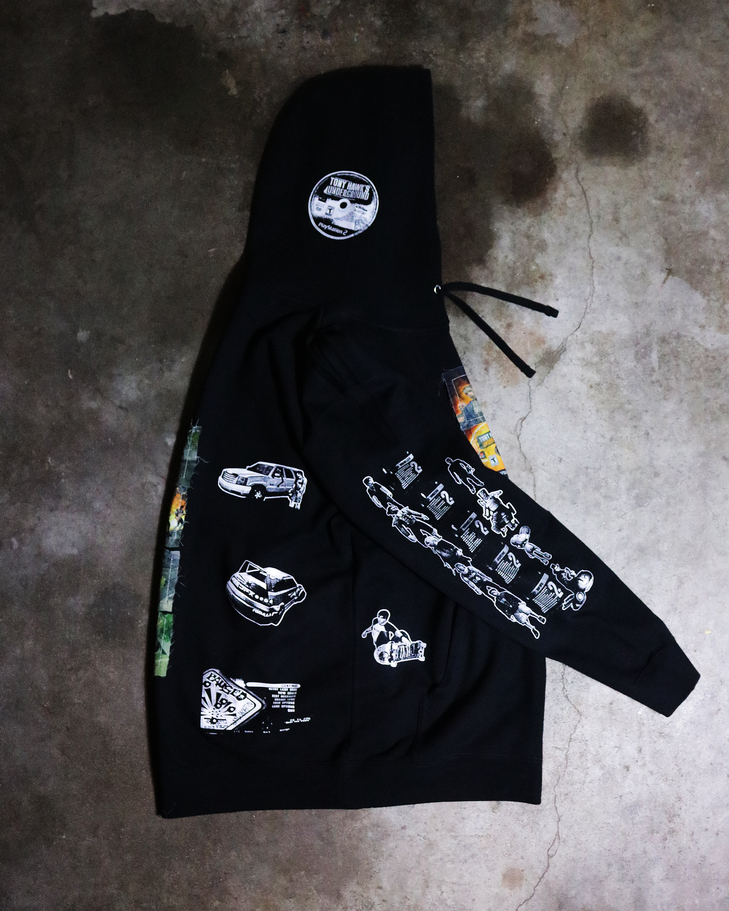 World Destruction Tour Patchwork Hoodie (Ready to Ship)