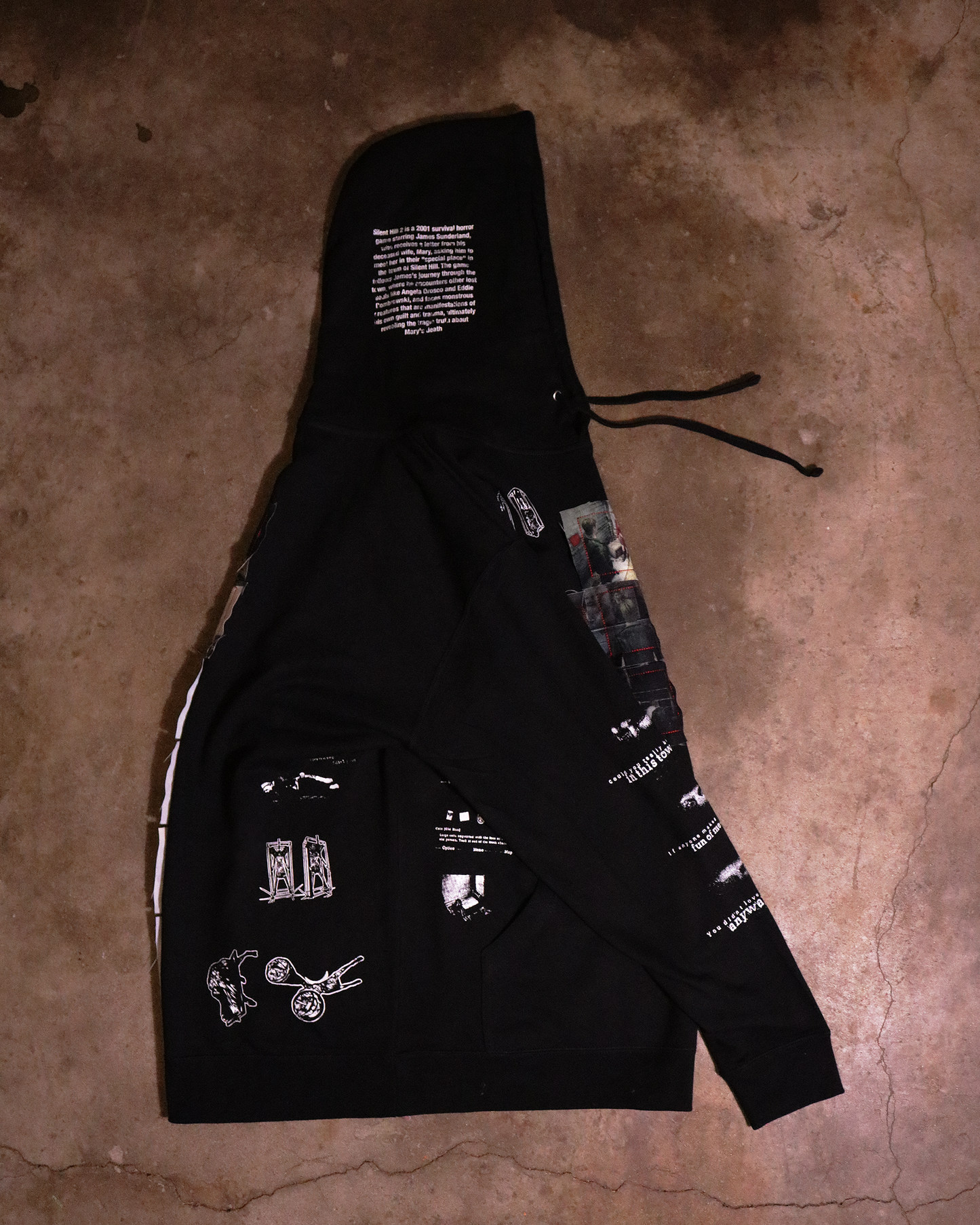Restless Dreams Patchwork Hoodie (Ready to Ship)