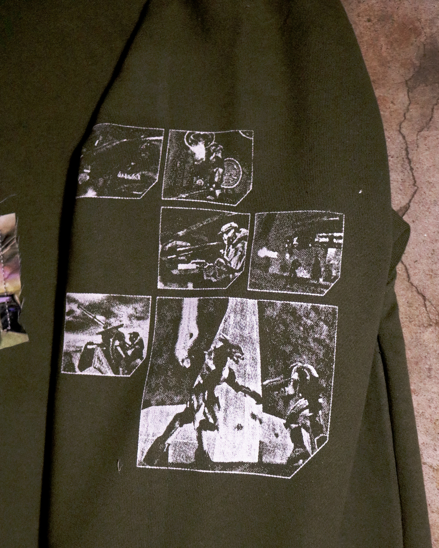 Combat Evolved Patchwork Hoodie (Ready to Ship)