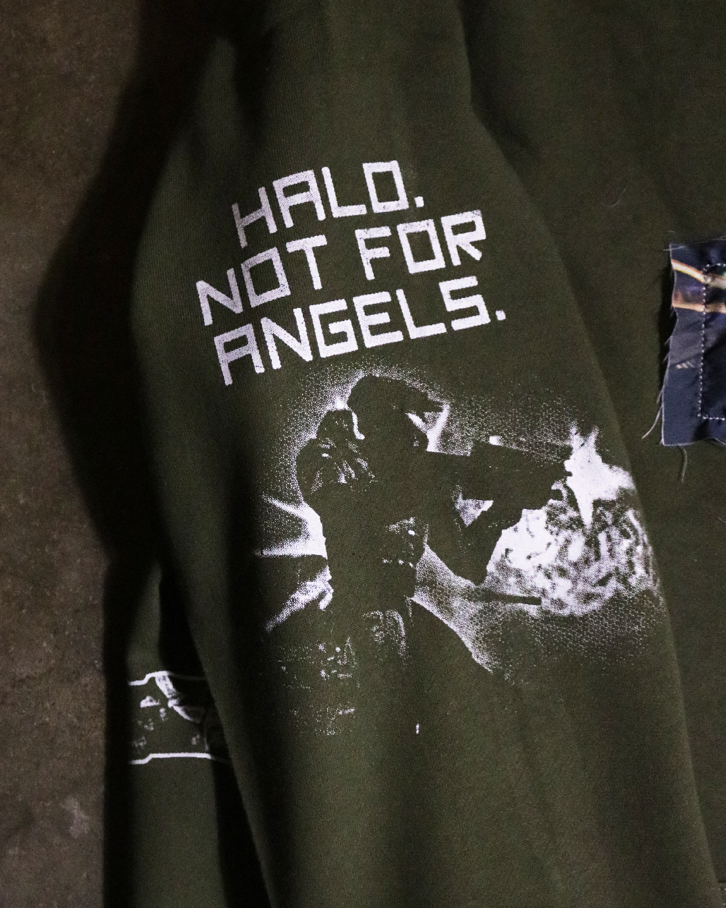 Combat Evolved Patchwork Hoodie (Ready to Ship)
