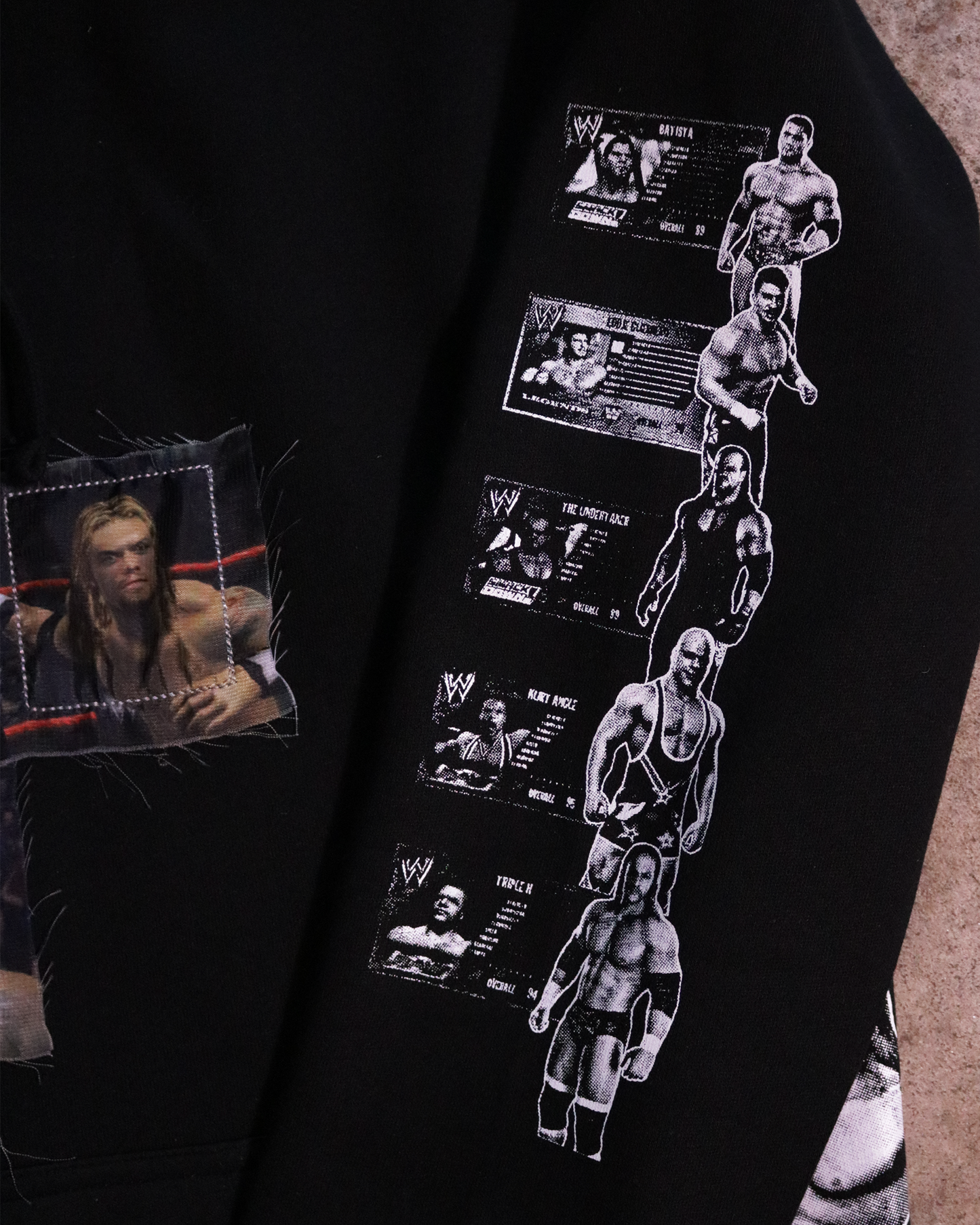 This Game Made Me Cry Patchwork Hoodie (Ready to Ship)