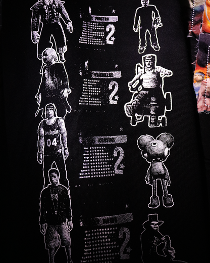 World Destruction Tour Patchwork Hoodie (Ready to Ship)