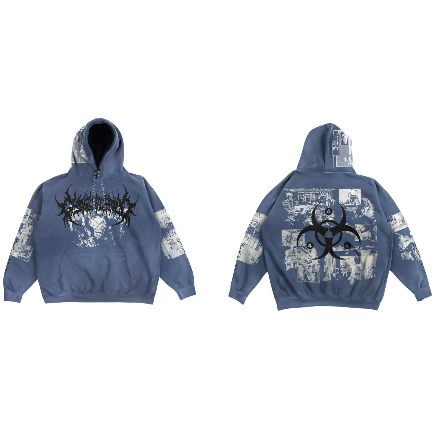 Resident-Evil Manga Hoodie (Ready to Ship)