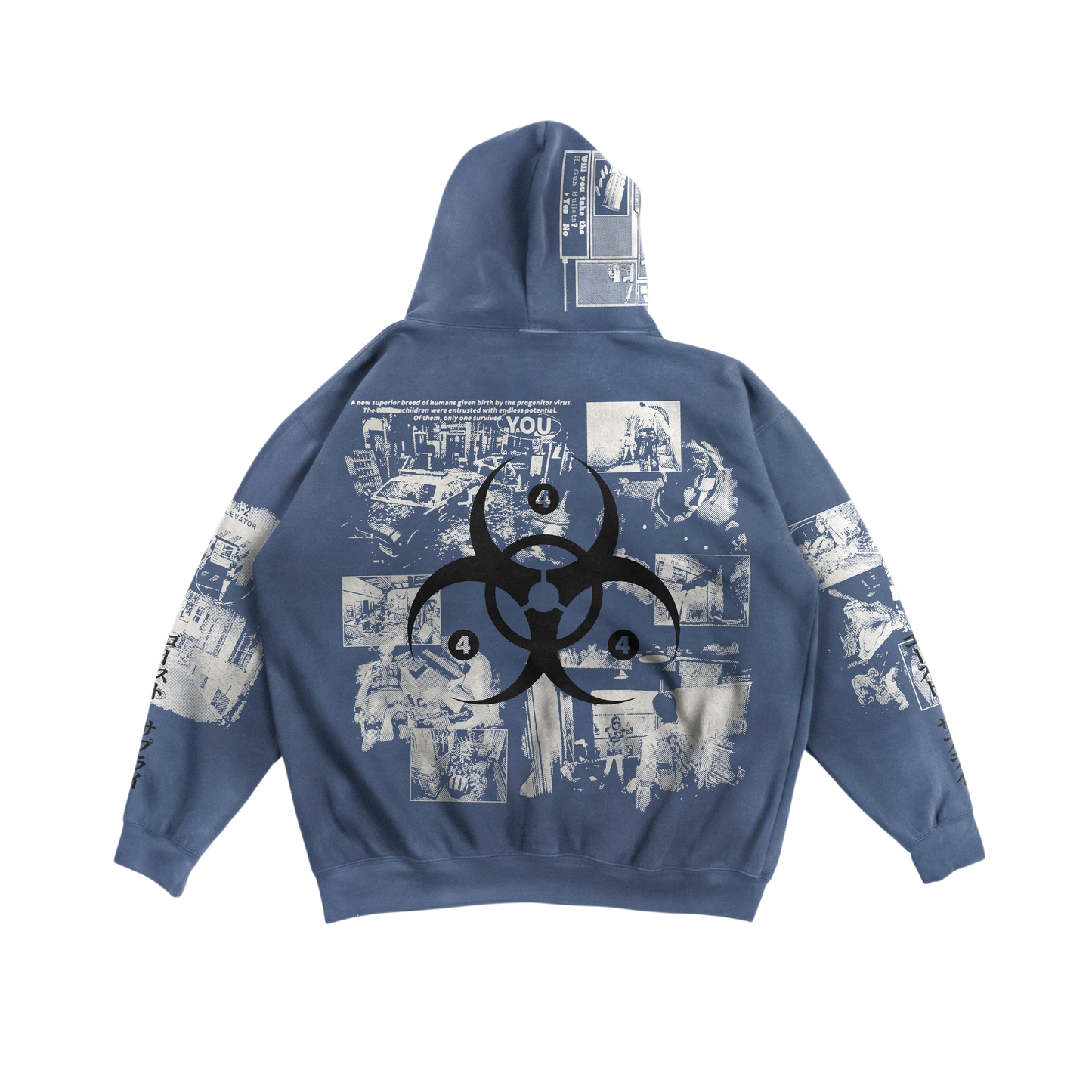 Resident-Evil Manga Hoodie (Ready to Ship)