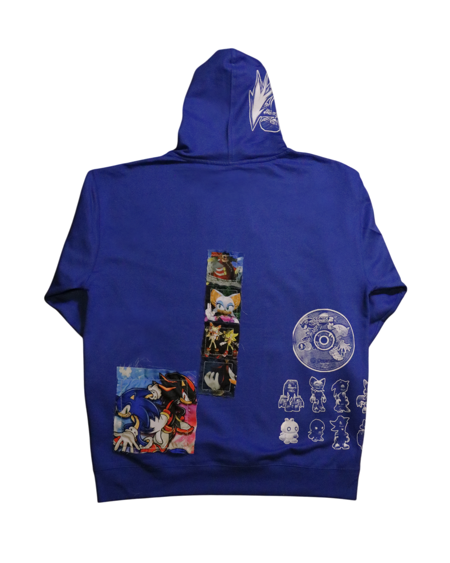 Chaos Rivalry Patchwork Hoodie (Ready to Ship)