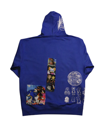 Chaos Rivalry Patchwork Hoodie (Ready to Ship)