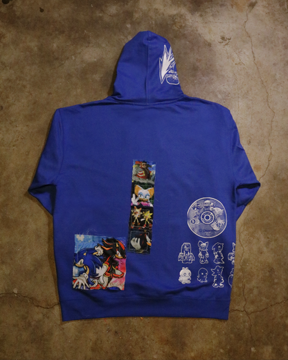 Chaos Rivalry Patchwork Hoodie (Ready to Ship)