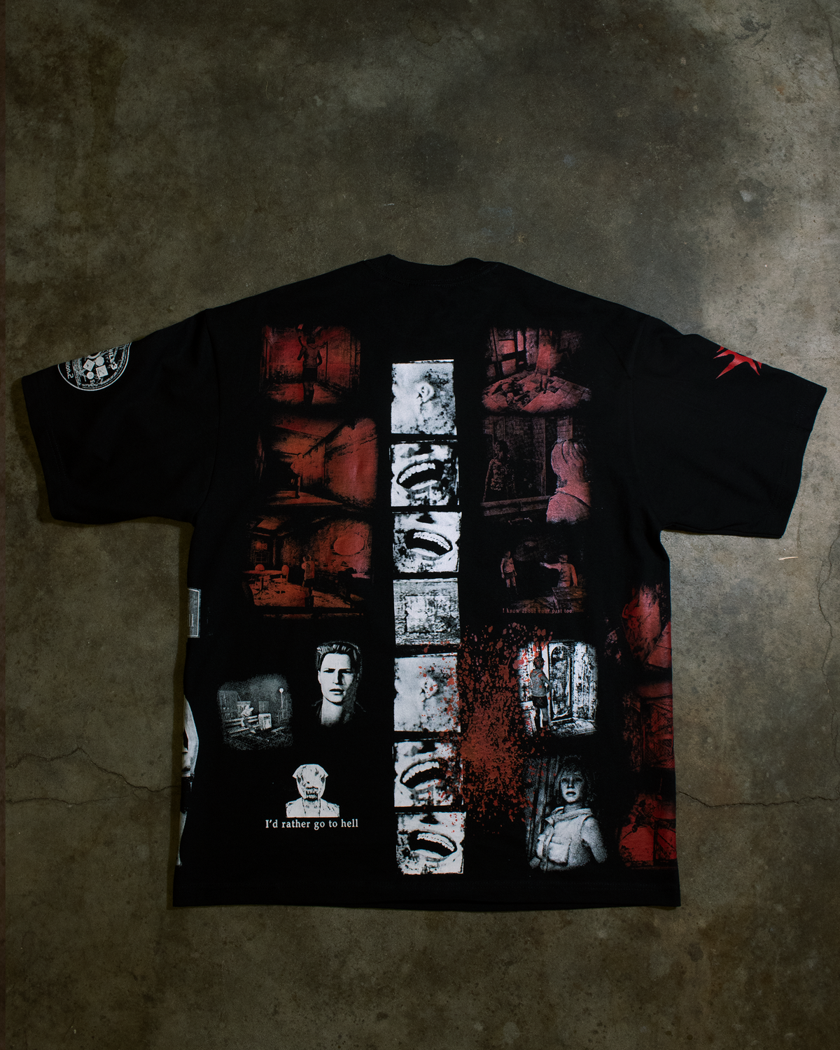 I'd Rather Go To Hell V.1.5 Tee