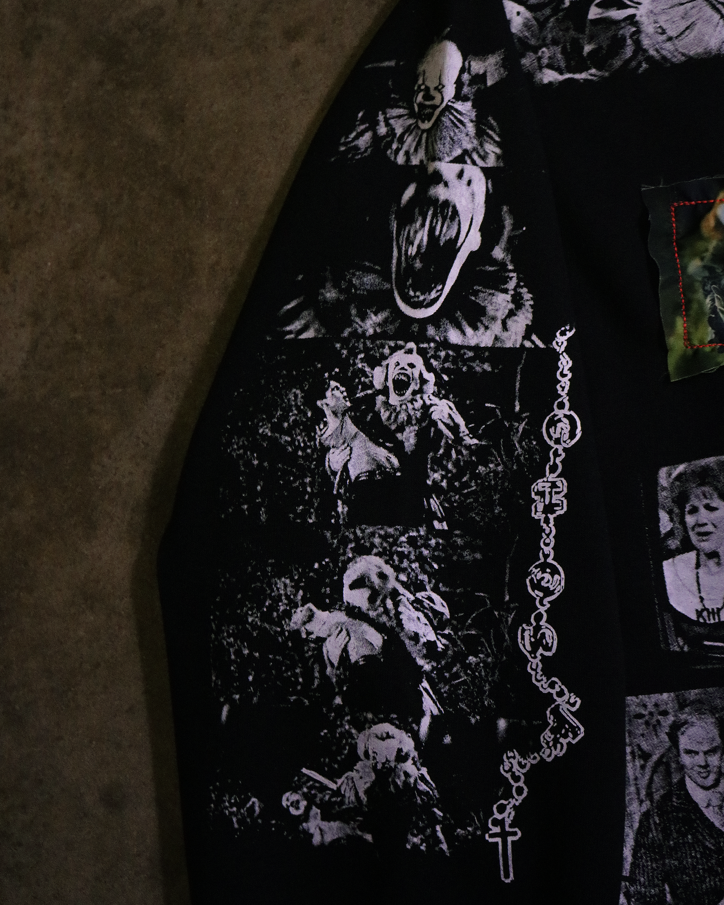 Derry Nightmare Patchwork Zip Up (Ready to Ship)