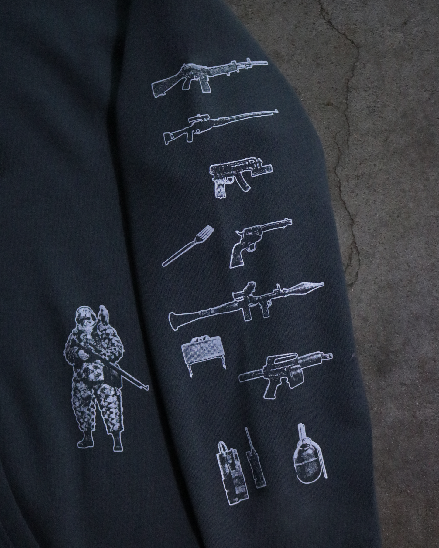Operation Snake Eater Patchwork Hoodie (Ready to Ship)